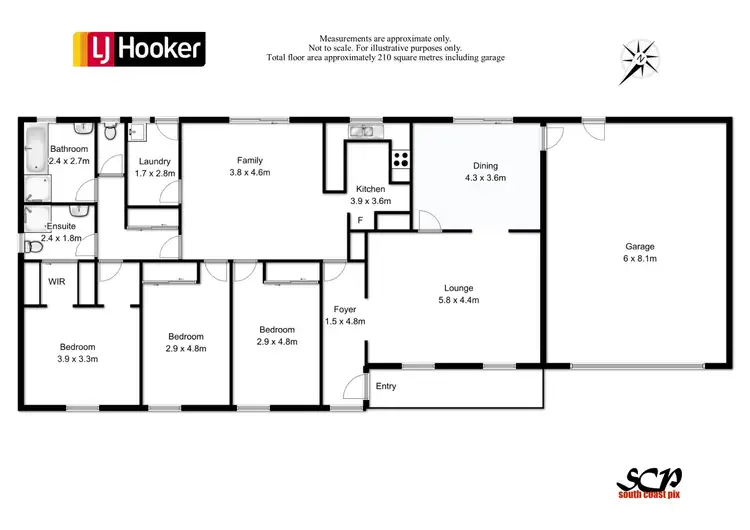 Floorplan of Homely house listing, 39 Melaleuca Crescent, Catalina NSW 2536