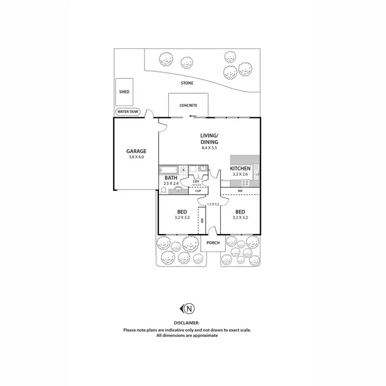 Floorplan of Homely house listing, 7/42 Mitchells Lane, Sunbury VIC 3429