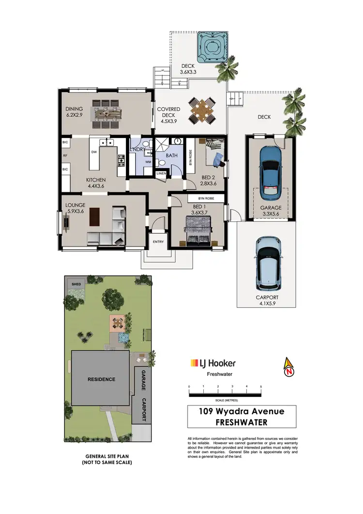 Floorplan of Homely house listing, 109 Wyadra Avenue, North Manly NSW 2100