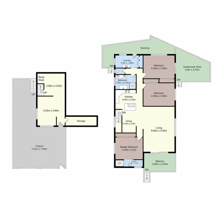 Floorplan of Homely house listing, 6 Tangerine Row, Ashmore QLD 4214