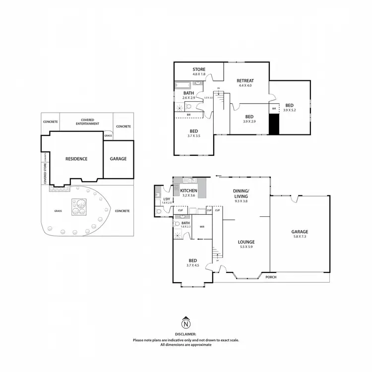 Floorplan of Homely house listing, 6 William Buckley Court, Seabrook VIC 3028