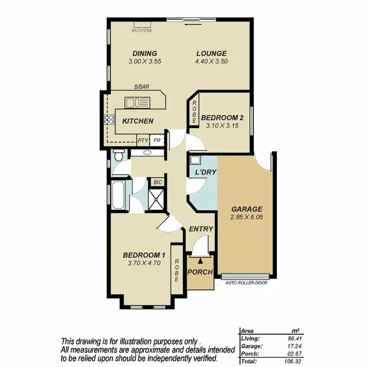 Floorplan of Homely house listing, 1/34 York Terrace, Salisbury SA 5108