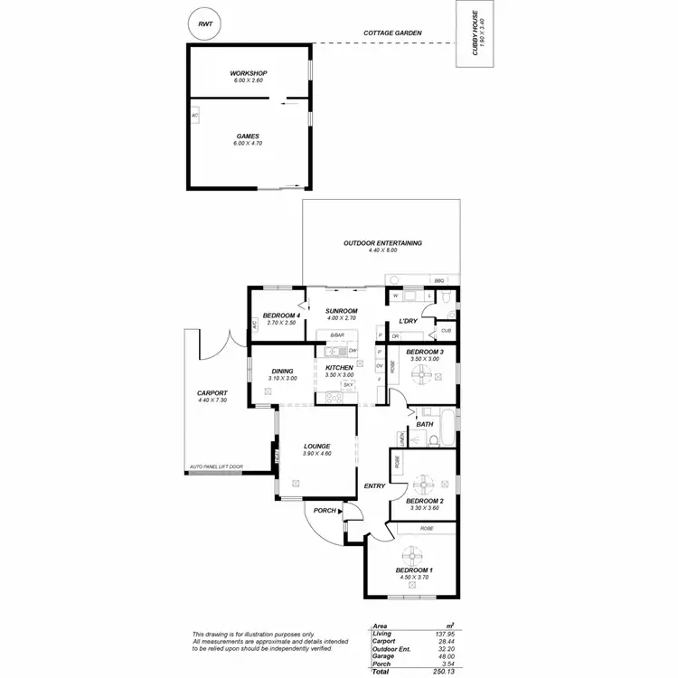 Floorplan of Homely house listing, 53 Kingston Avenue, Daw Park SA 5041