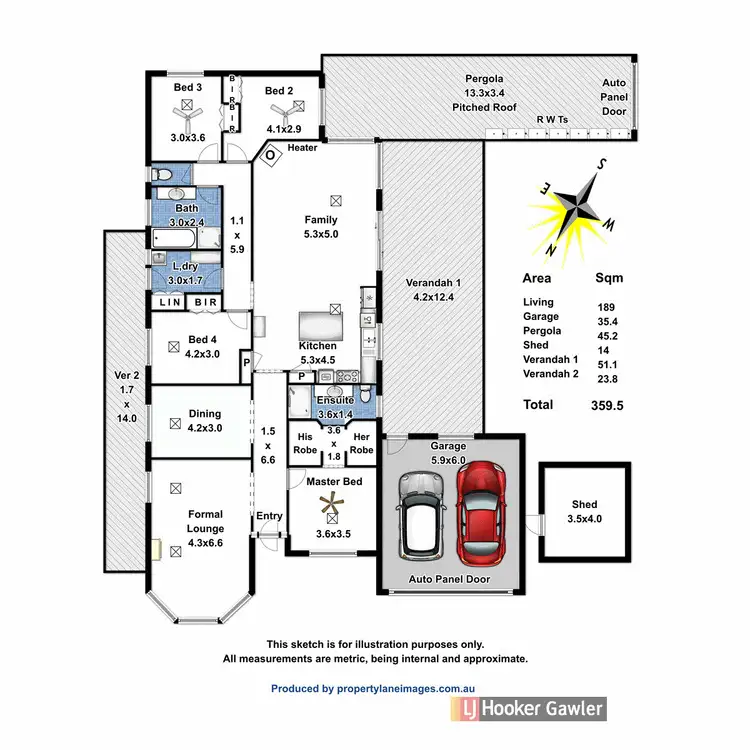 Floorplan of Homely house listing, 24 Angas Avenue, Evanston Park SA 5116