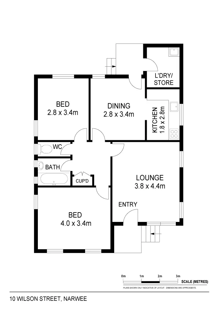 Floorplan of Homely house listing, 10 Wilson Street, Narwee NSW 2209