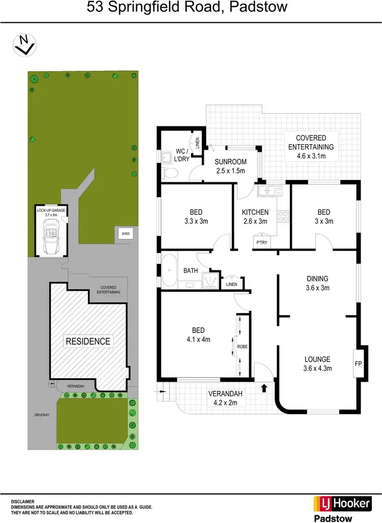 Floorplan of Homely house listing, 53 Springfield Road, Padstow NSW 2211