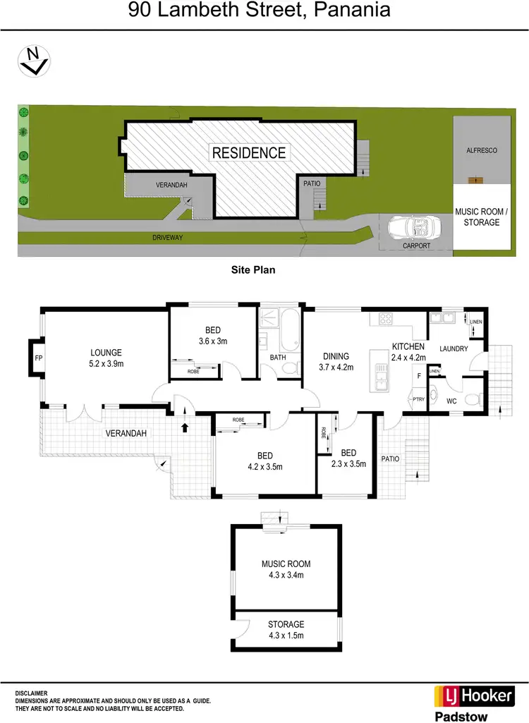 Floorplan of Homely house listing, 90 Lambeth Street, Panania NSW 2213