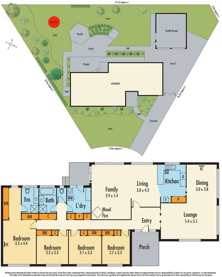 Floorplan of Homely house listing, 4 Gracilis Court, Endeavour Hills VIC 3802