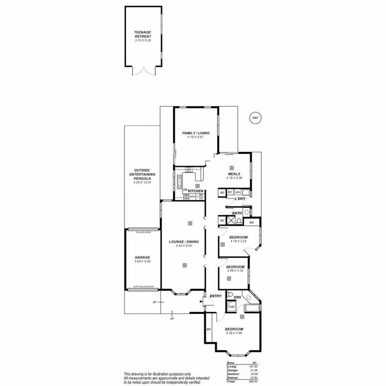 Floorplan of Homely house listing, 2 Farringdon Street, Largs North SA 5016