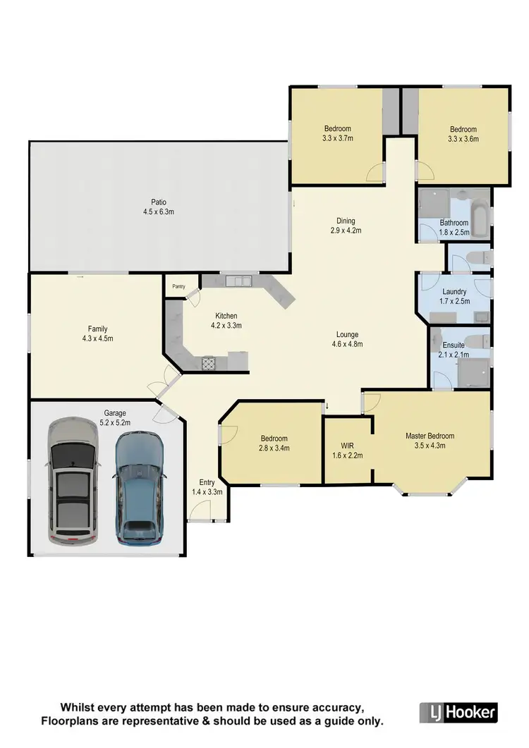 Floorplan of Homely house listing, 1 Harpulia Court, Morayfield QLD 4506