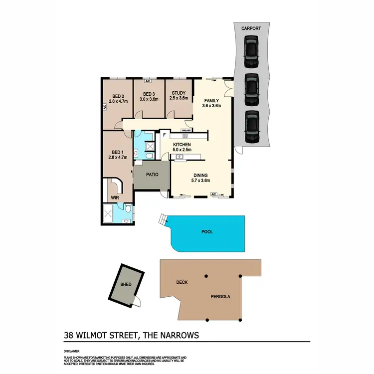 Floorplan of Homely house listing, 38 Wilmot Street, The Narrows NT 820