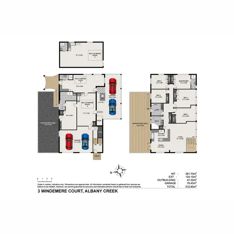 Floorplan of Homely house listing, 3 Windemere Court, Albany Creek QLD 4035