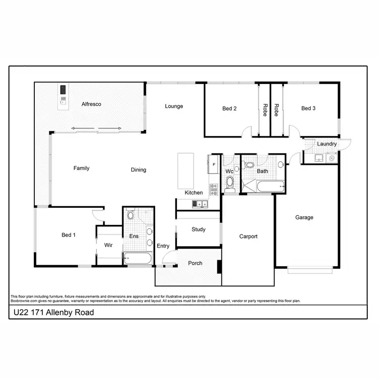 Floorplan of Homely townhouse listing, Address available on request