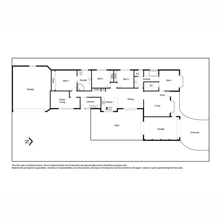 Floorplan of Homely house listing, 31 Central Avenue, Altona Meadows VIC 3028