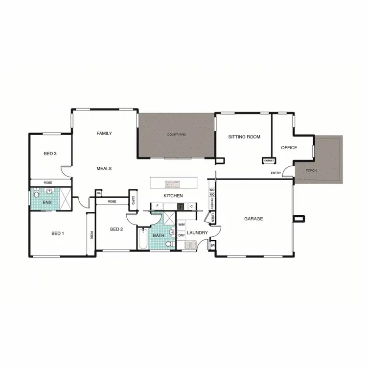 Floorplan of Homely house listing, 32 Dunphy Street, Wright ACT 2611
