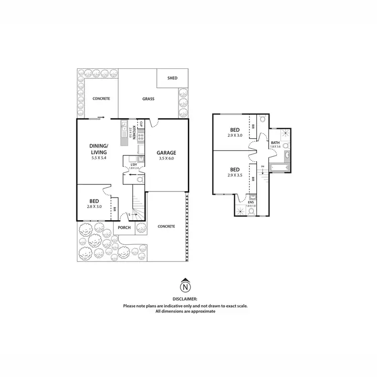 Floorplan of Homely house listing, 100 Player Drive, Narre Warren VIC 3805