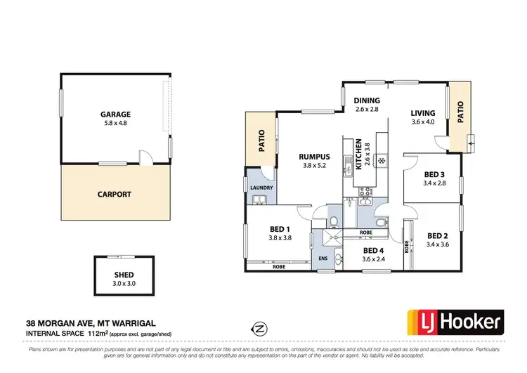 Floorplan of Homely house listing, 38 Morgan Ave, Mount Warrigal NSW 2528
