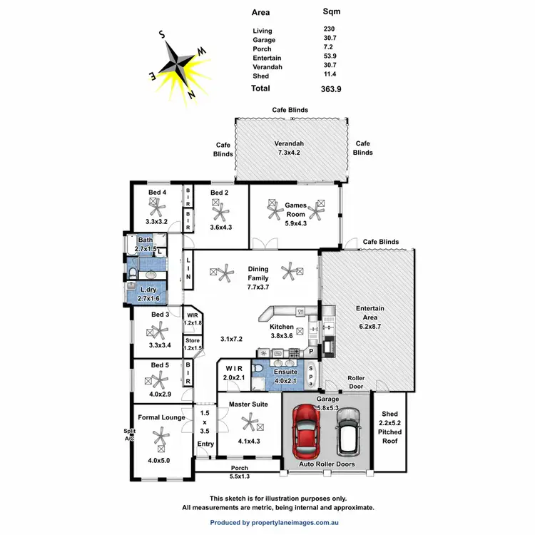 Floorplan of Homely house listing, 19 Eton Drive, Andrews Farm SA 5114