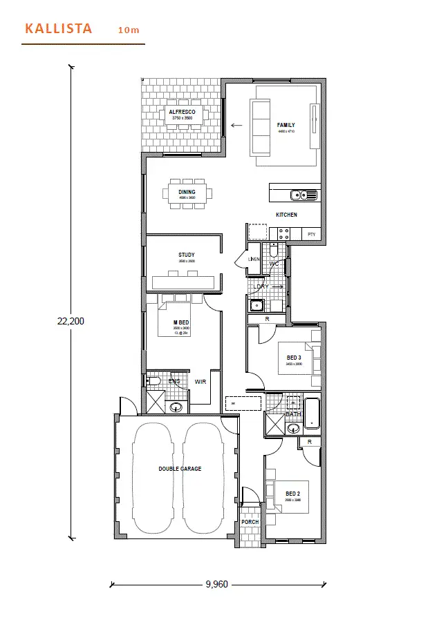 Floorplan of Homely land listing, 7 Swamphen Close, East Cannington WA 6107