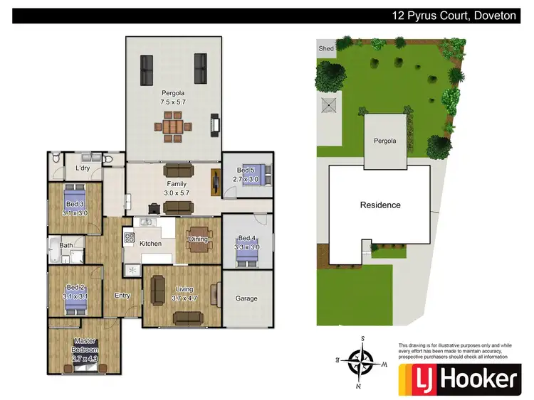 Floorplan of Homely house listing, 12 Pyrus Court, Doveton VIC 3177
