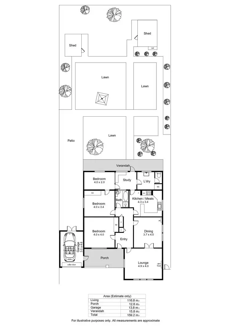 Floorplan of Homely house listing, 148 Raglan Avenue, South Plympton SA 5038