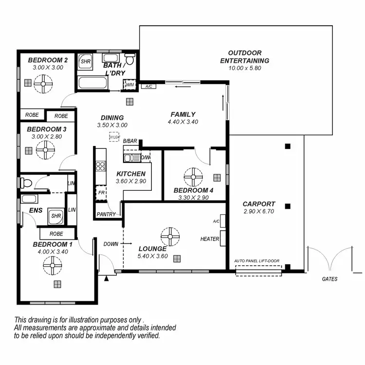 Floorplan of Homely house listing, 11 Chardonnay Crescent, Wynn Vale SA 5127