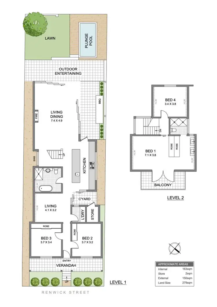 Floorplan of Homely house listing, 87 Renwick Street, Drummoyne NSW 2047