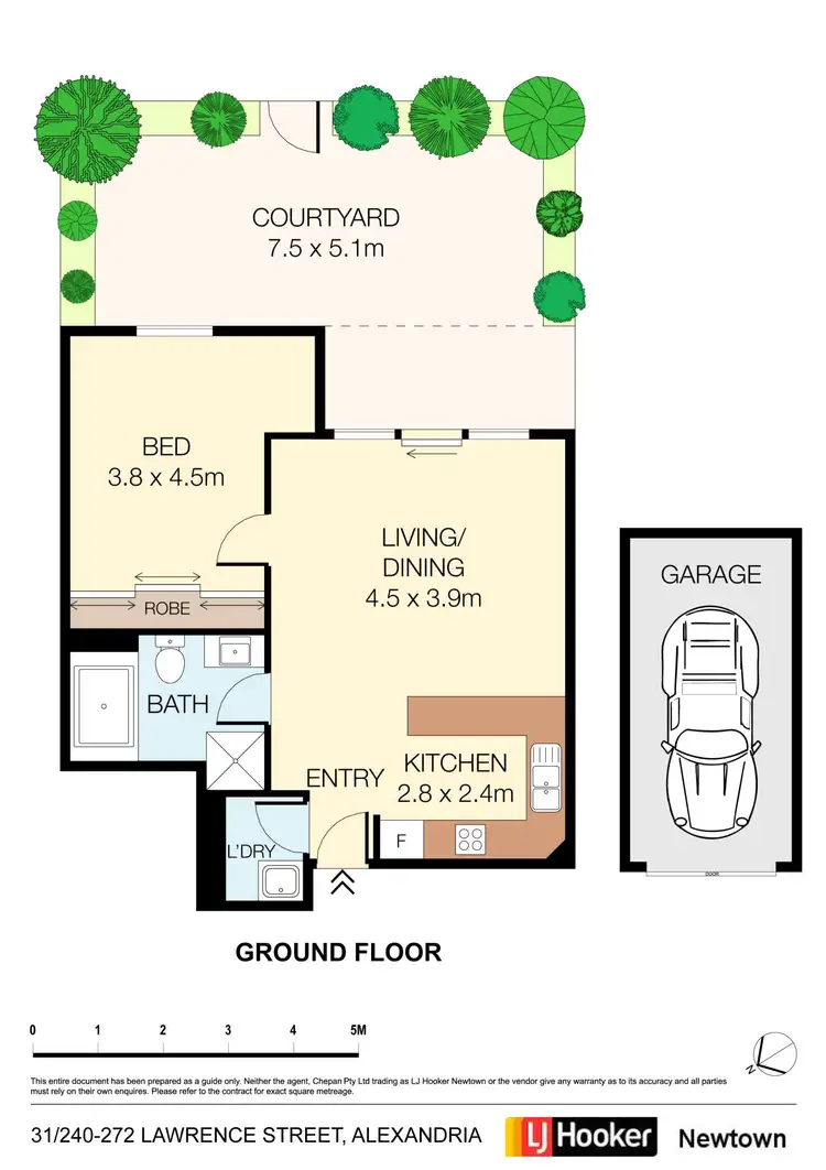Floorplan of Homely apartment listing, 31/240-272 Lawrence Street, Alexandria NSW 2015