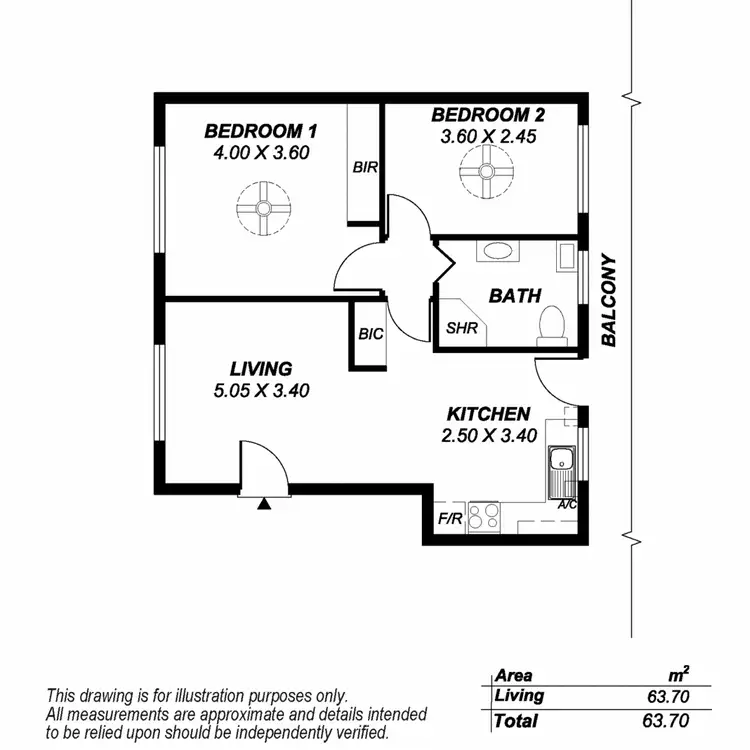 Floorplan of Homely unit listing, 20/67 Queen Street, Norwood SA 5067