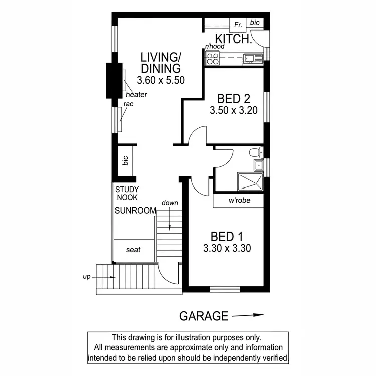 Floorplan of Homely apartment listing, 8/31 South Esplanade, Glenelg South SA 5045