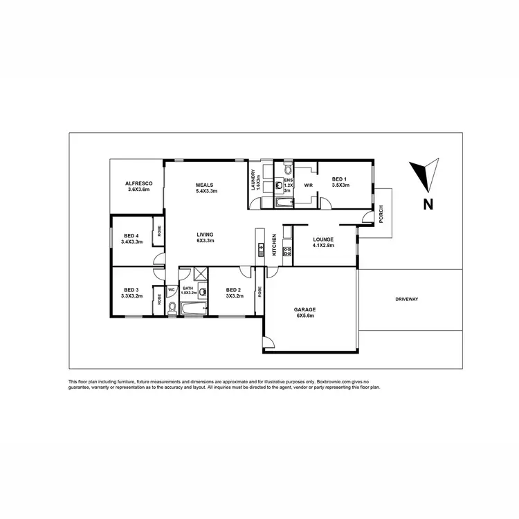 Floorplan of Homely house listing, 17 Mirka Way, Point Cook VIC 3030