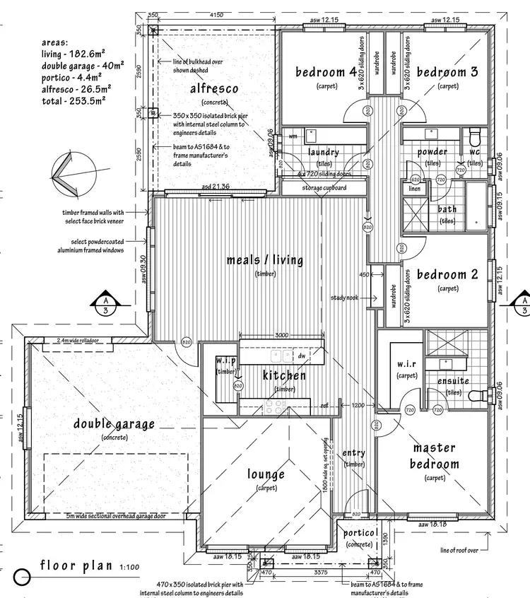 Floorplan of Homely house listing, 7 Beaurepaire Street, Boorooma NSW 2650