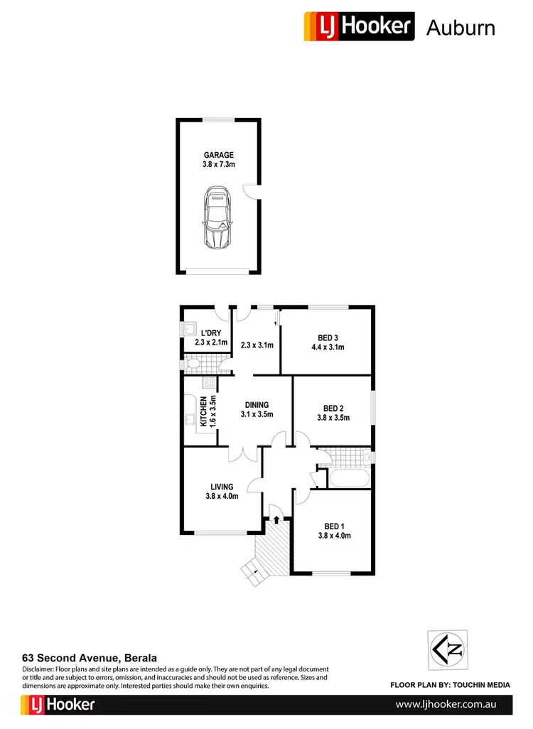 Floorplan of Homely house listing, 63 Second Avenue, Berala NSW 2141