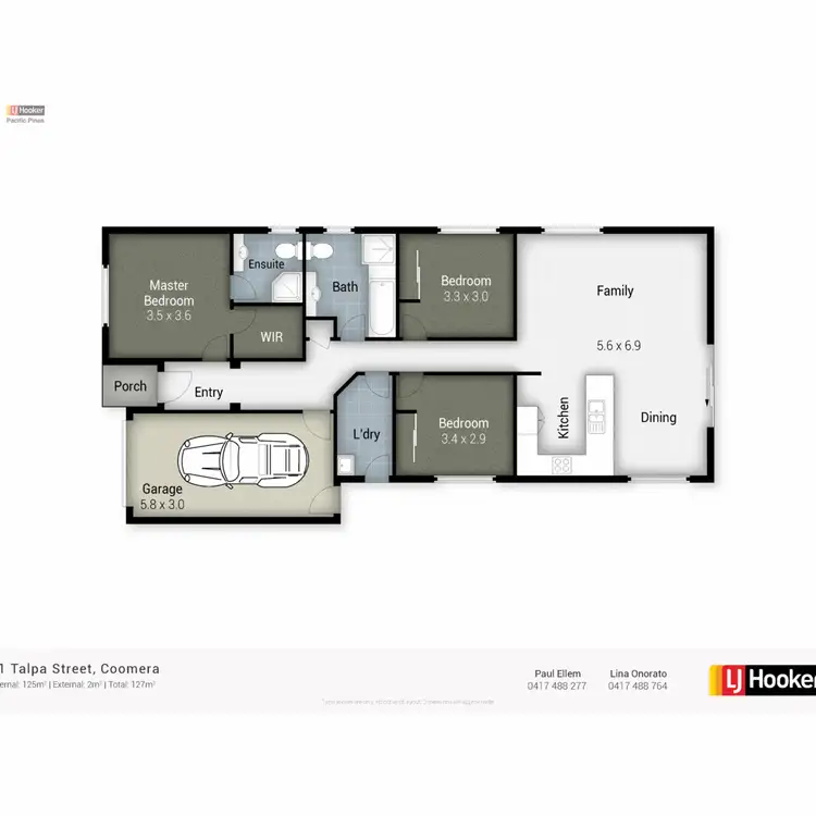 Floorplan of Homely house listing, 31 Talpa Street, Coomera QLD 4209