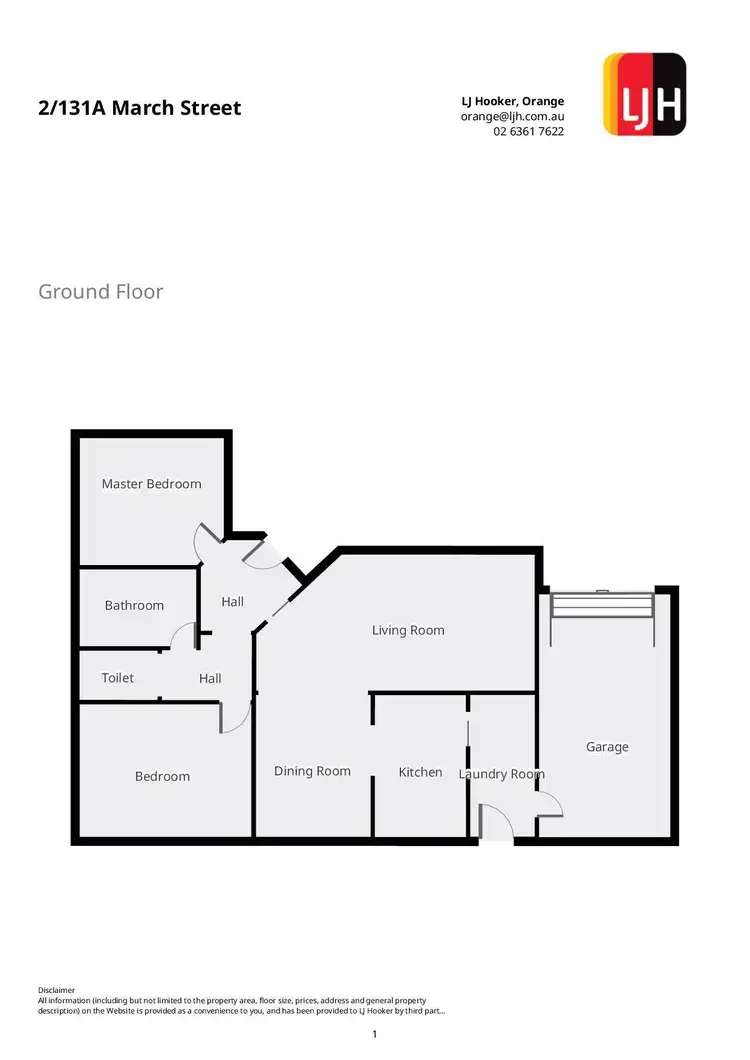 Floorplan of Homely house listing, 2/131a March Street, Orange NSW 2800