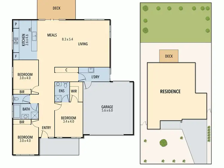 Floorplan of Homely house listing, 1207 Murradoc Road, St Leonards VIC 3223