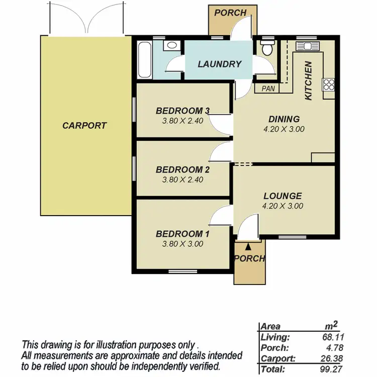 Floorplan of Homely house listing, 25 Tollerdown Street, Davoren Park SA 5113