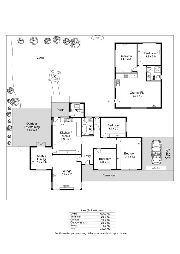 Floorplan of Homely house listing, 52 Western Parade, Brooklyn Park SA 5032