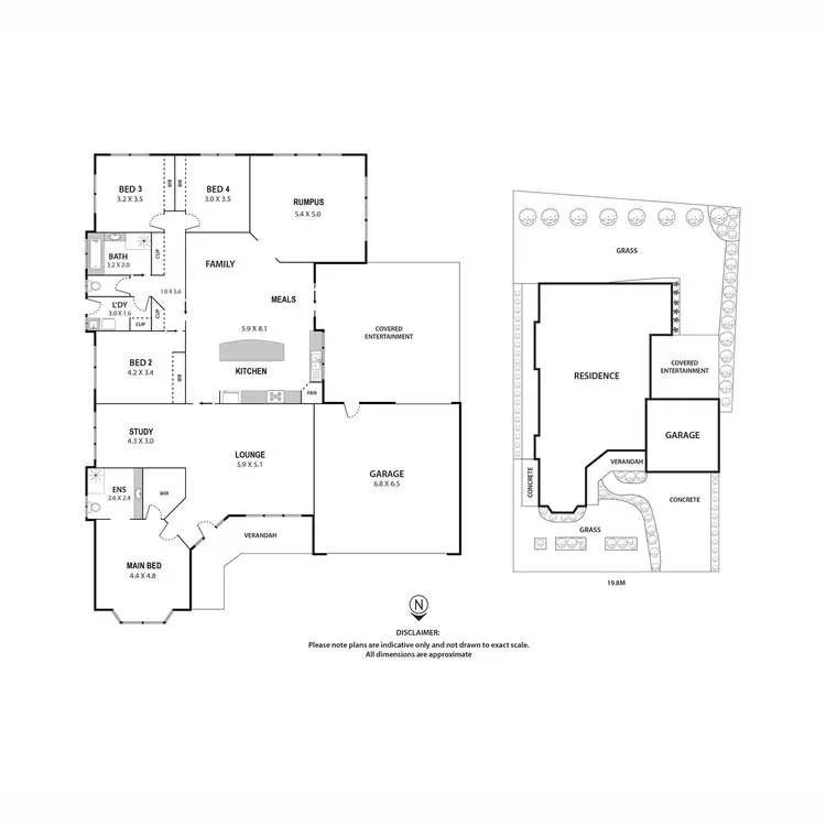 Floorplan of Homely house listing, 19 Glastonbury Circuit, Point Cook VIC 3030