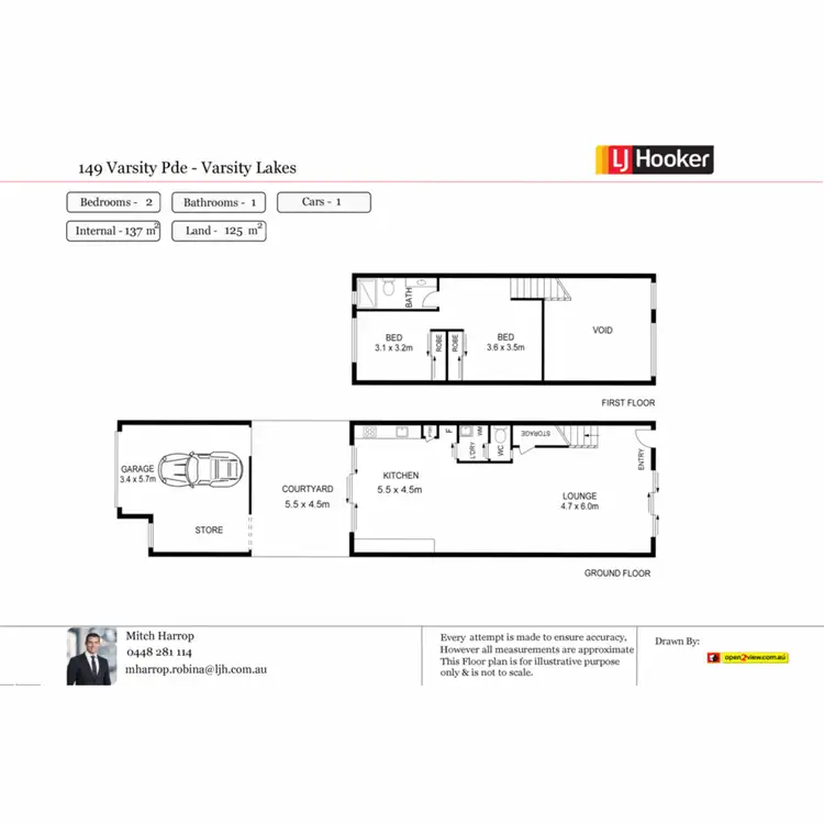 Floorplan of Homely house listing, 149 Varsity Parade, Varsity Lakes QLD 4227