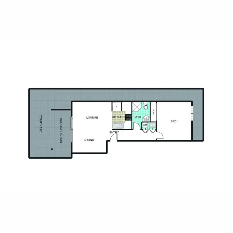 Floorplan of Homely apartment listing, 56/40 Swain Street, Gungahlin ACT 2912