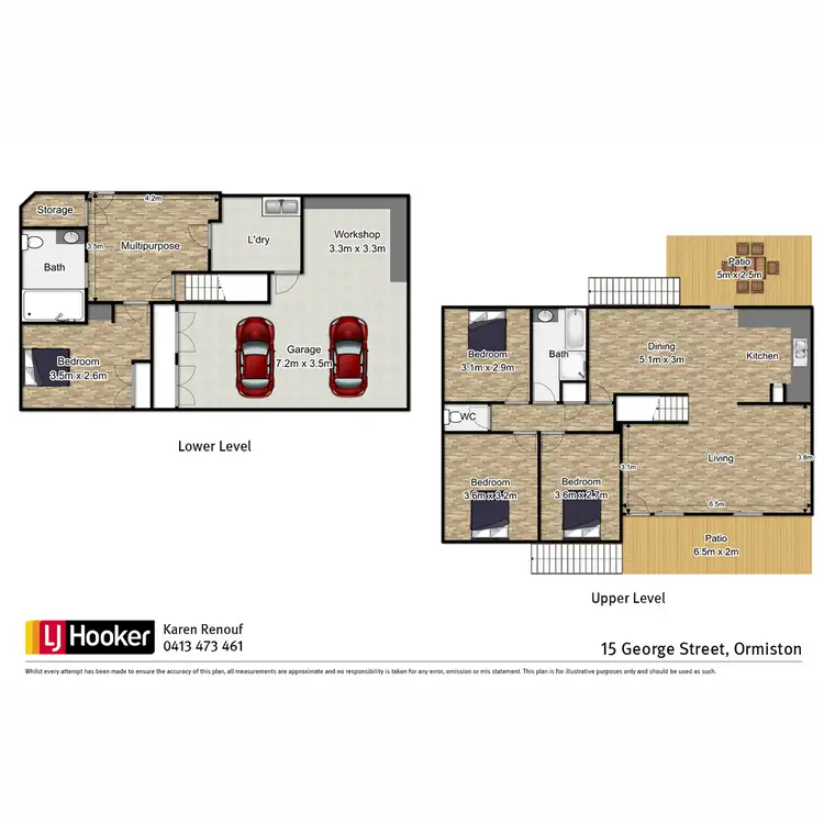 Floorplan of Homely house listing, 15 George Street, Alexandra Hills QLD 4161