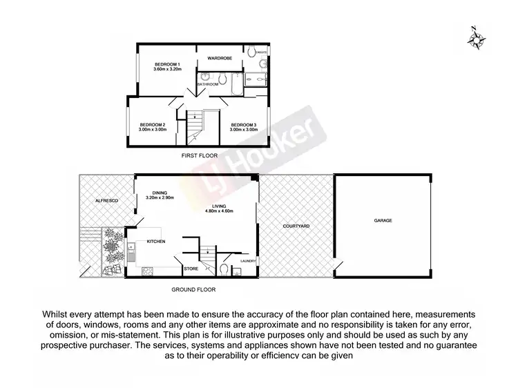 Floorplan of Homely townhouse listing, 133/85 Nottingham Road, Calamvale QLD 4116