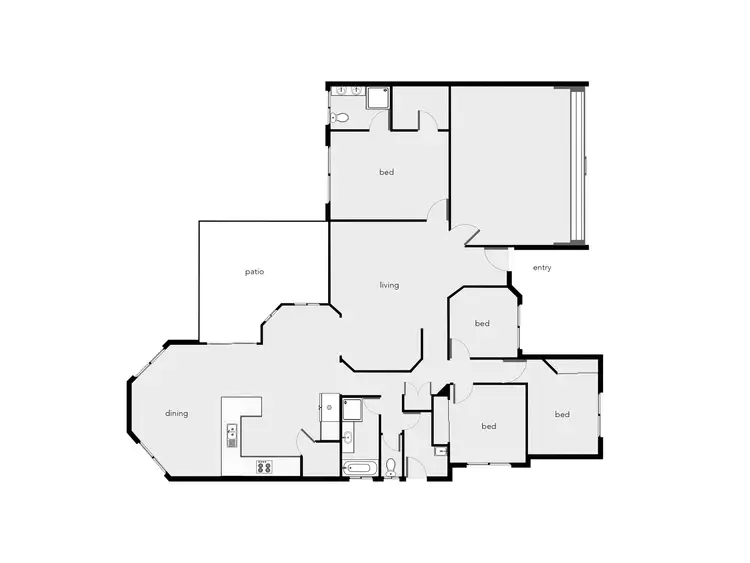 Floorplan of Homely house listing, 4 Taringa Street, Brinsmead QLD 4870