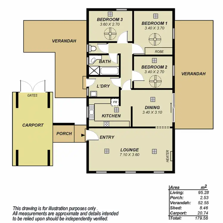 Floorplan of Homely house listing, 30 Garrin Street, Salisbury North SA 5108