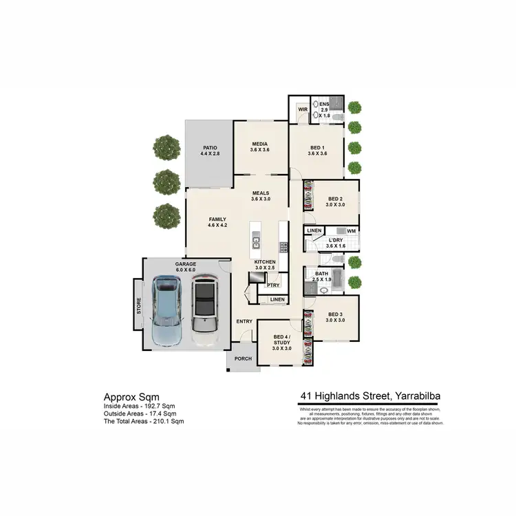 Floorplan of Homely house listing, 41 Highlands Street, Yarrabilba QLD 4207