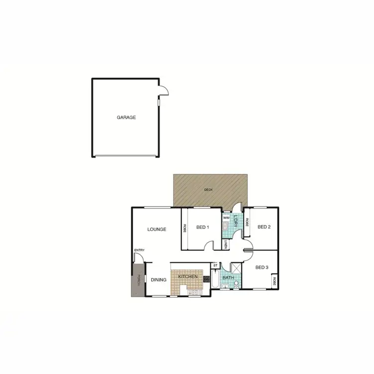 Floorplan of Homely house listing, 83 Ashburner Street, Higgins ACT 2615