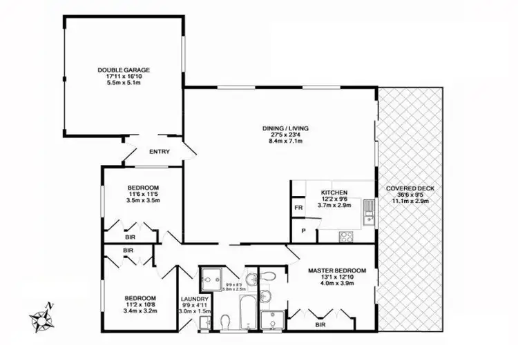 Floorplan of Homely house listing, 73 Heron Road, Catalina NSW 2536