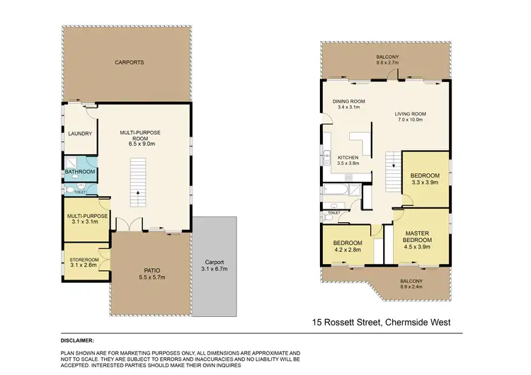 Floorplan of Homely house listing, 15 Rossett Street, Chermside West QLD 4032