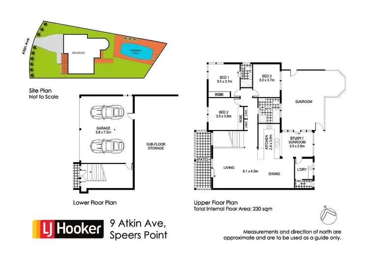 Floorplan of Homely house listing, 9 Atkin Avenue, Speers Point NSW 2284